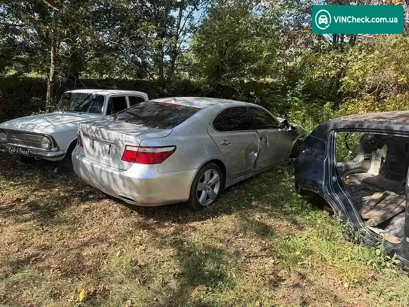 Lexus LS 2007, фото з оголошення 1 з 12, VIN JTHGL46F575016912