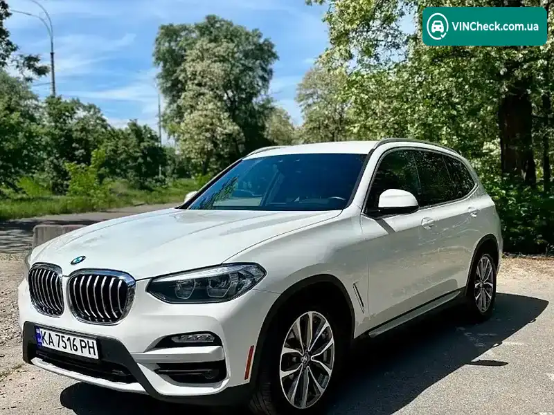 BMW X3 2019, фото з оголошення 1 з 20, VIN 5UXTR7C55KLR52589