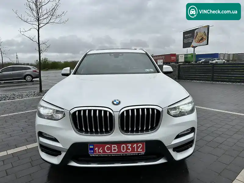 BMW X3 2019, фото з оголошення 1 з 20, VIN 5UXTR9C50KLP89359