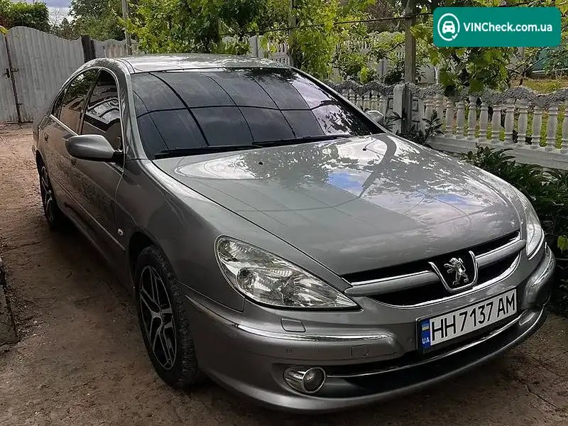 Peugeot 607 2006, фото з оголошення 1 з 6, VIN VF39U4HXE92208425