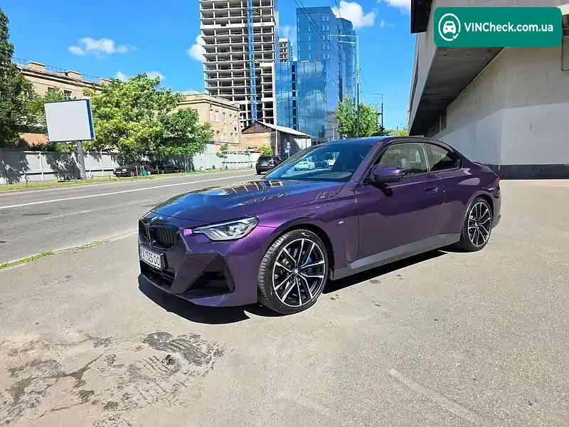 BMW 2 Series 2022, фото з оголошення 2 з 12, VIN WBA11CN0508C51450