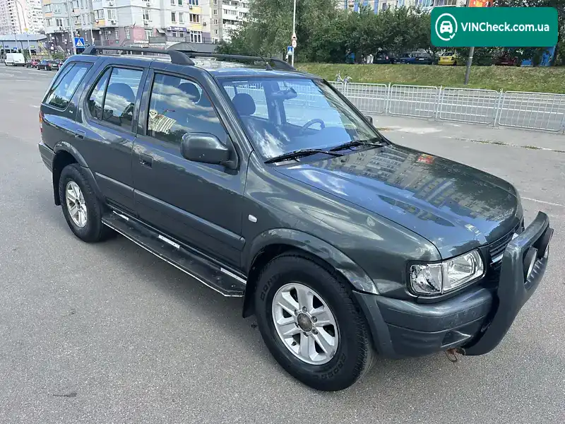 Opel Frontera 2002, фото з оголошення 2 з 10, VIN W0L06BG763V502364