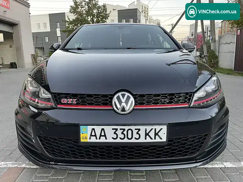 Volkswagen Golf 2014, фото з оголошення 2 з 20, VIN 3VW547AU1FM058089