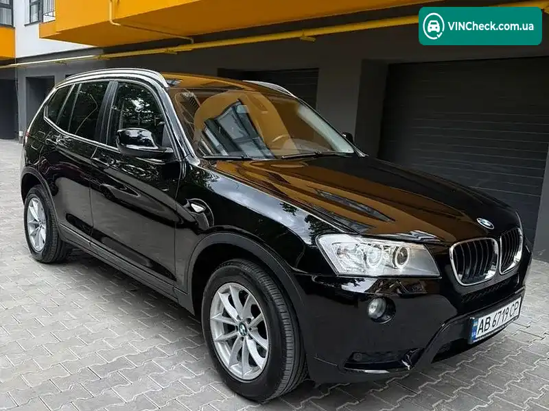 BMW X3 2012, фото з оголошення 1 з 20, VIN WBAWY310000A77518
