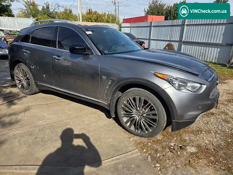 Infiniti QX70 2017, фото з оголошення 2 з 16, VIN JN8CS1MW4HM415911