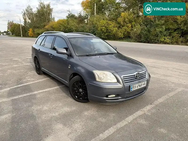 Toyota Avensis 2004, фото з оголошення 1 з 14, VIN SB1EW56L90E064208