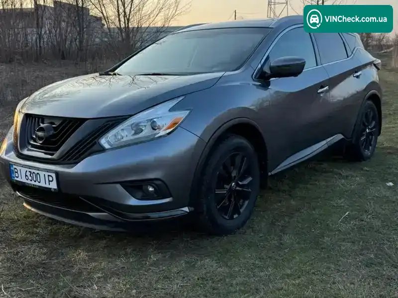 Nissan Murano 2017, фото з оголошення 1 з 20, VIN 5N1AZ2MH2HN196183