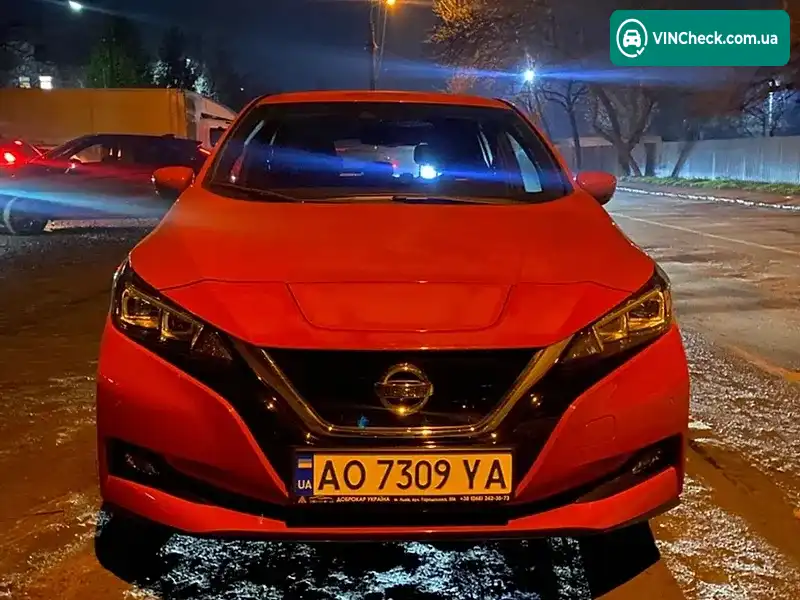 Nissan Leaf 2020, фото з оголошення 1 з 10, VIN SJNFAAZE1U0090130