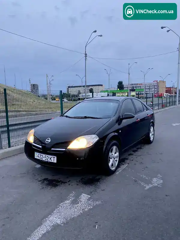 Nissan Primera 2003, фото з оголошення 1 з 8, VIN SJNBBAP12U0103624