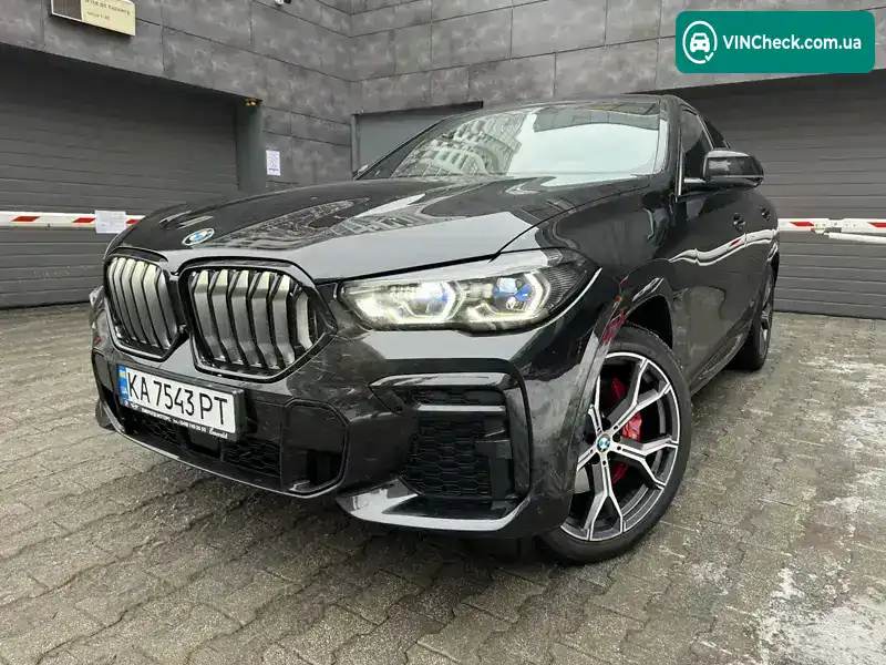 BMW X6 2022, фото з оголошення 1 з 21, VIN WBAGT210609L09738