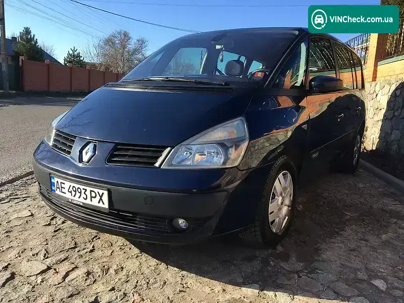 Renault Espace 2004, фото з оголошення 1 з 14, VIN VF1JK0GC630236005