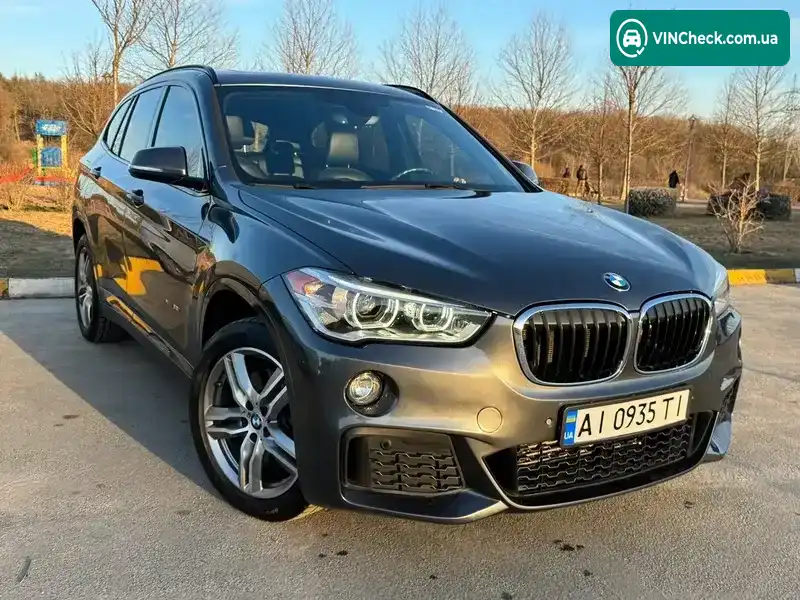 BMW X1 2017, фото з оголошення 1 з 10, VIN WBXHT3C35J5F93138