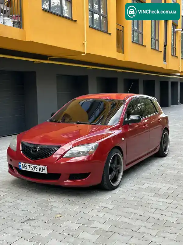 Mazda 3 2003, фото з оголошення 1 з 20, VIN JMZBK14F241110986
