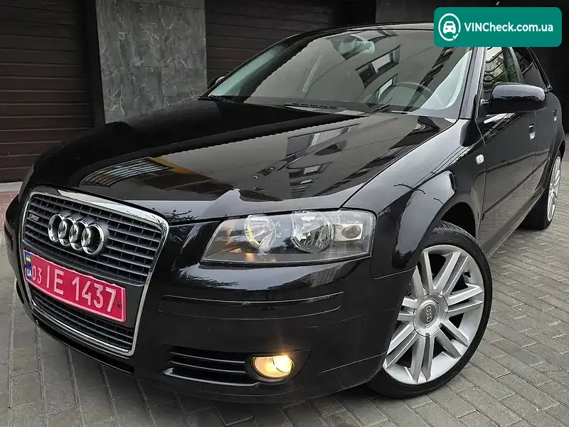 Audi A3 2006, фото з оголошення 2 з 20, VIN WAUZZZ8P16A132851