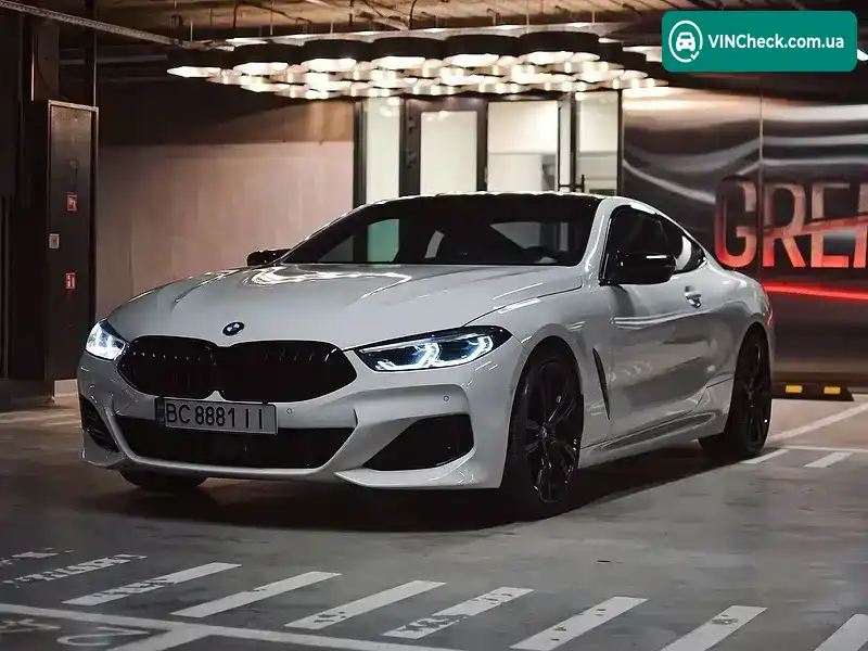 BMW 8 Series 2018, фото з оголошення 1 з 19, VIN WBABC4C53KBU95426