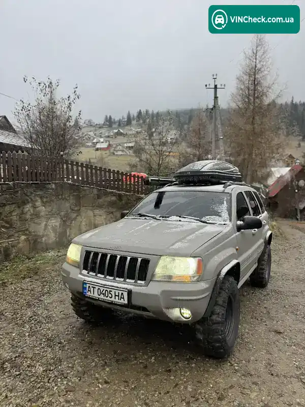 Jeep Grand Cherokee 2003, фото з оголошення 1 з 13, VIN 1J8G2E8A64Y124079