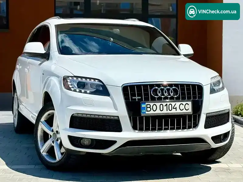 Audi Q7 2012, фото з оголошення 1 з 20, VIN WA1WMCFE5CD002823