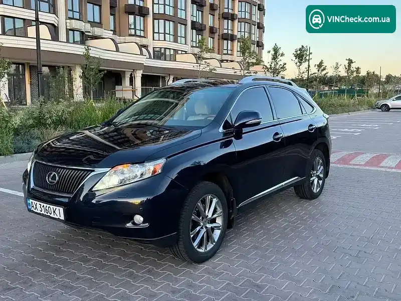 Lexus RX 2010, фото з оголошення 1 з 12, VIN JTJBK11AX02421418