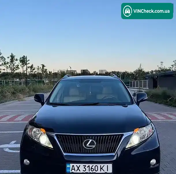 Lexus RX 2010, фото з оголошення 2 з 12, VIN JTJBK11AX02421418