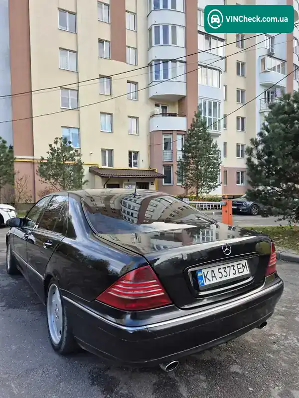 Mercedes-Benz S-Class 2003, фото з оголошення 1 з 11, VIN WDB2200251A345868