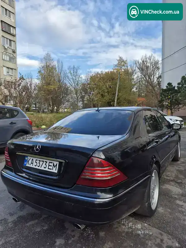 Mercedes-Benz S-Class 2003, фото з оголошення 2 з 11, VIN WDB2200251A345868
