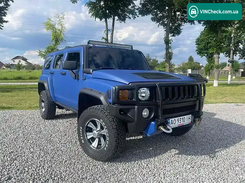 Hummer H3 2007, фото з оголошення 1 з 15, VIN 5GTEN13E388112060