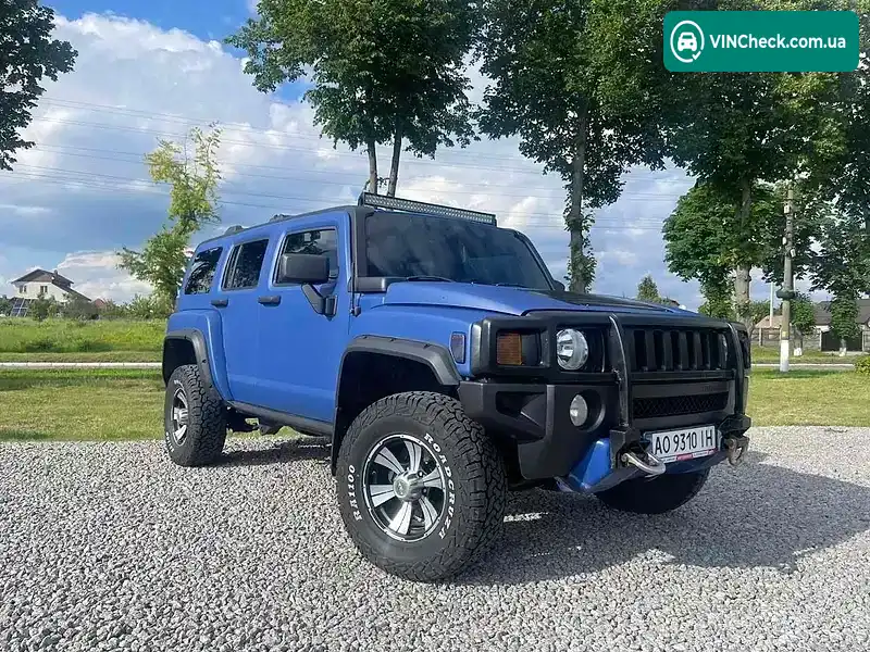 Hummer H3 2007, фото з оголошення 2 з 15, VIN 5GTEN13E388112060