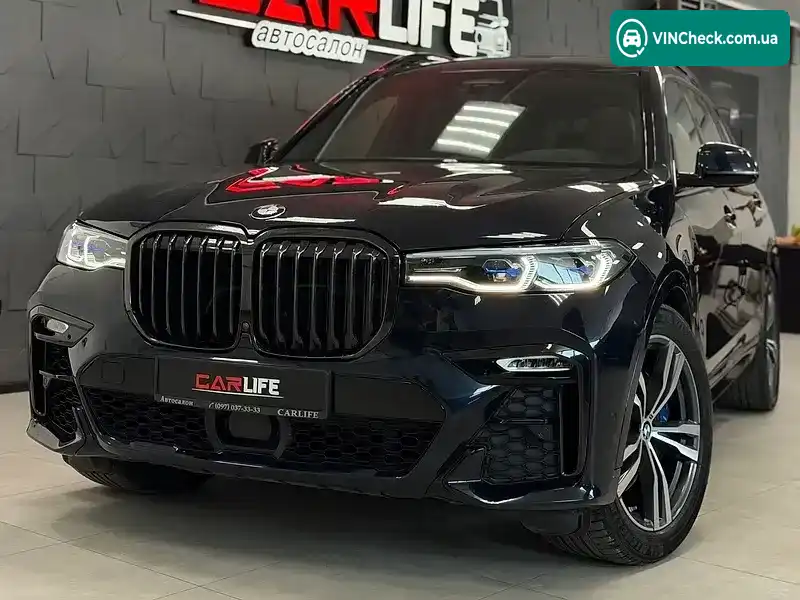 BMW X7 2021, фото з оголошення 1 з 20, VIN WBACW010509G00499