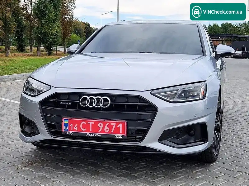 Audi A4 2022, фото з оголошення 2 з 20, VIN WAUABAF4XNN001436