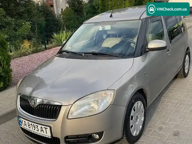 Skoda Roomster 2008, фото з оголошення 2 з 17, VIN TMBMD45J775029684