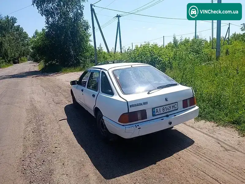 Ford Sierra 1986, фото з оголошення 2 з 7, VIN WF0AXXGBBAGR88122