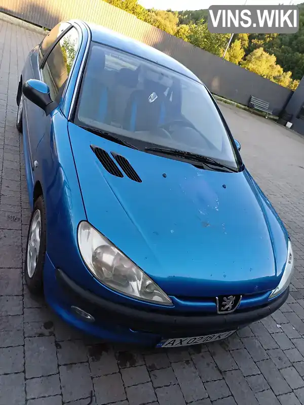 Peugeot 206 2003, фото з оголошення 2 з 15, VIN VF32CKFWR43297601