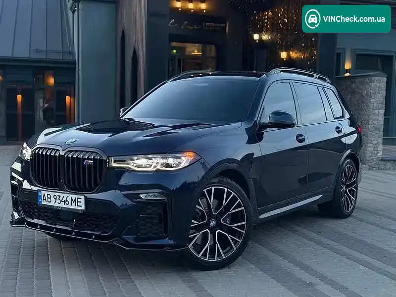 BMW X7 2020, фото з оголошення 2 з 20, VIN 5UXCW2C04L9C19824
