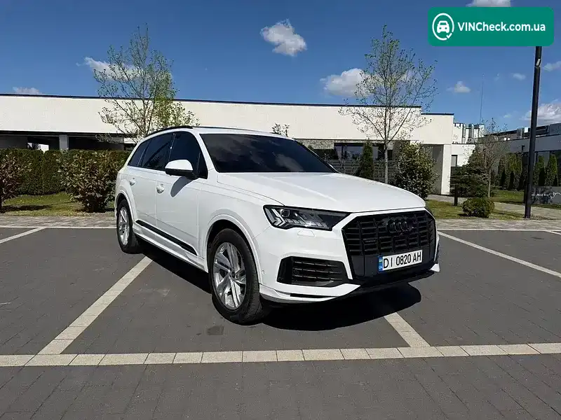 Audi Q7 2020, фото з оголошення 1 з 21, VIN WA1LXAF70MD013083