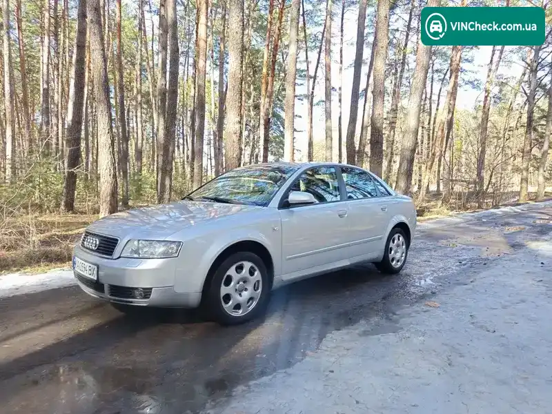 Audi A4 2003, фото з оголошення 1 з 12, VIN WAUZZZ8E34A025568