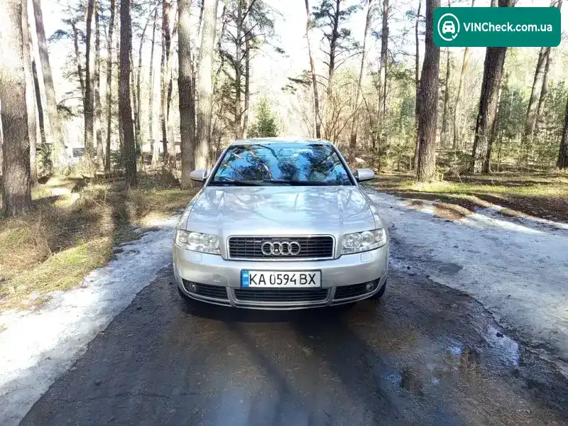Audi A4 2003, фото з оголошення 2 з 12, VIN WAUZZZ8E34A025568