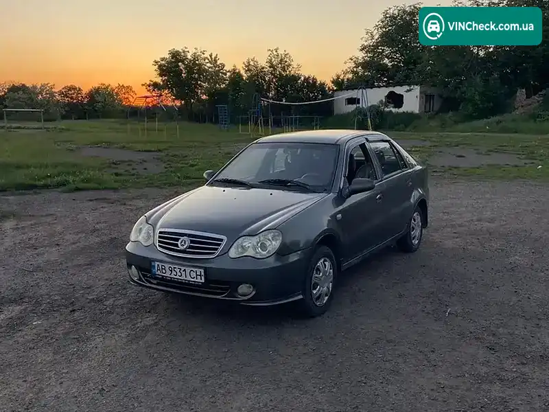 Geely CK 2012, фото з оголошення 2 з 10, VIN L6T7524S7CN035568