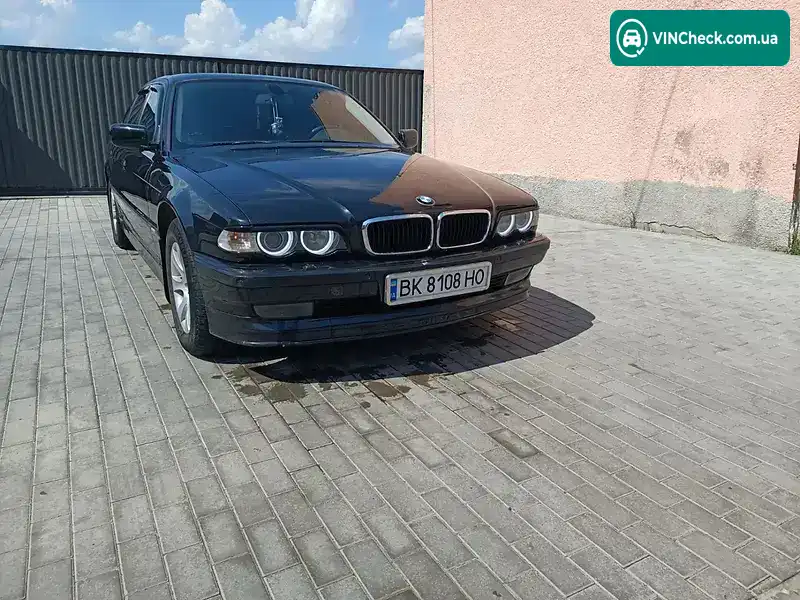 BMW 7 Series 2000, фото з оголошення 1 з 16, VIN WBAGG81070DF91265