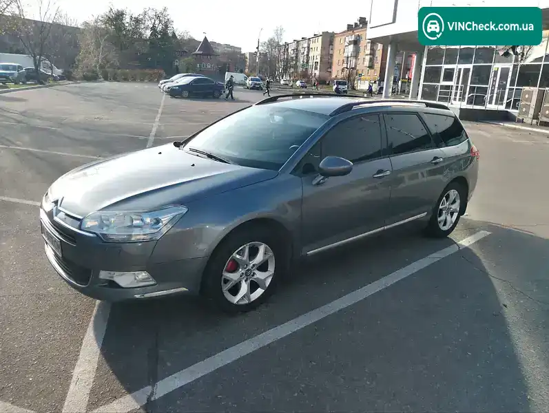 Citroen C5 2008, фото з оголошення 1 з 17, VIN VF7RWRHRH54073170