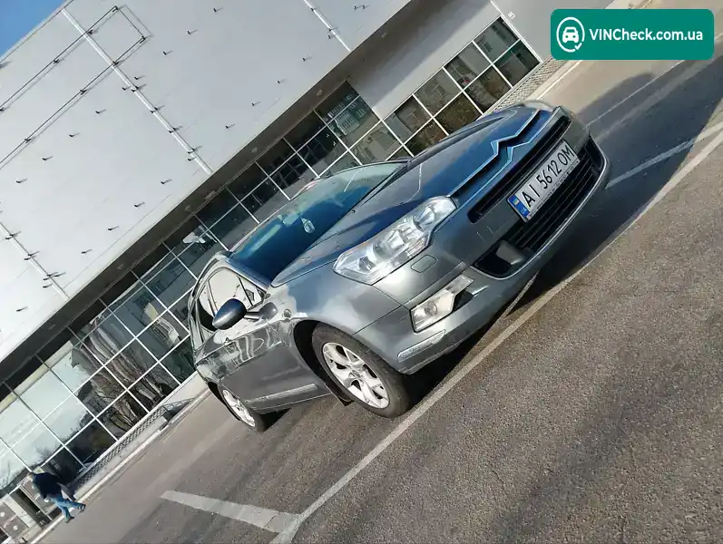 Citroen C5 2008, фото з оголошення 2 з 17, VIN VF7RWRHRH54073170