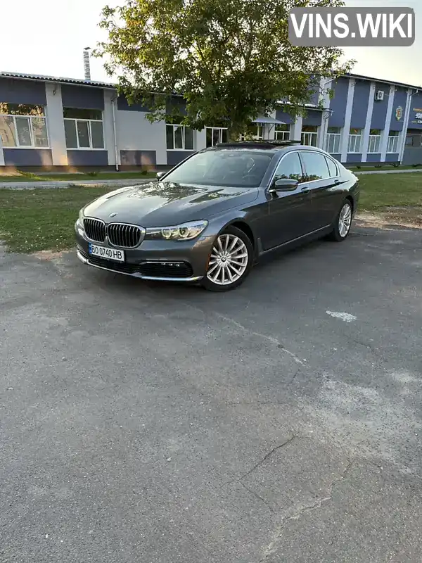 BMW 7 Series 2016, фото з оголошення 2 з 21, VIN WBA7E2C53GG548091