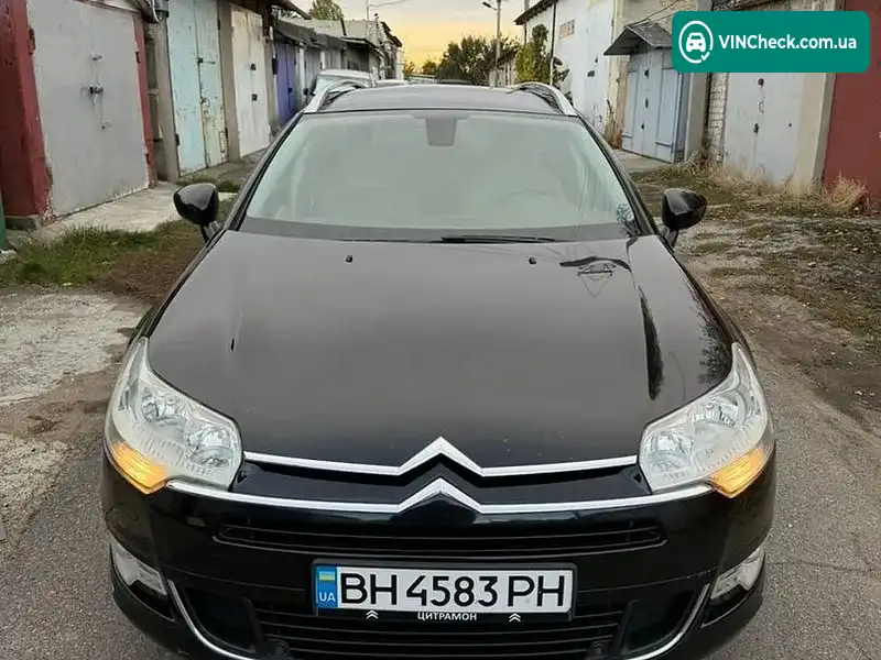 Citroen C5 2009, фото з оголошення 2 з 20, VIN VF7RWRHRJ9L569952