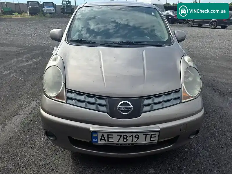 Nissan Note 2007, фото з оголошення 1 з 10, VIN SJNFAAE11U1212490