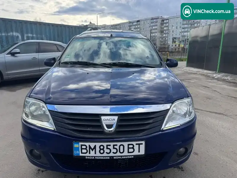 Dacia Logan 2009, фото з оголошення 1 з 10, VIN UU1KSDAM541155070