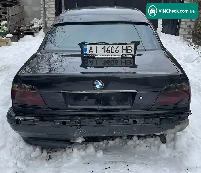 BMW 7 Series 1998, фото з оголошення 1 з 13, VIN WBAFH8102D7866518