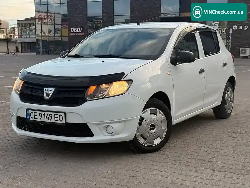 Dacia Sandero 2016, фото з оголошення 2 з 20, VIN UU15SDE3356029101
