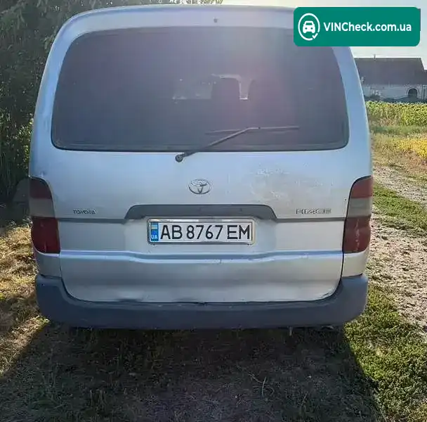 Toyota Hiace 2005, фото з оголошення 2 з 4, VIN JT121JK1200023260