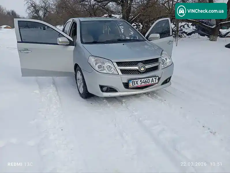 Geely MK 2008, фото з оголошення 1 з 17, VIN LB37634SX8L014630