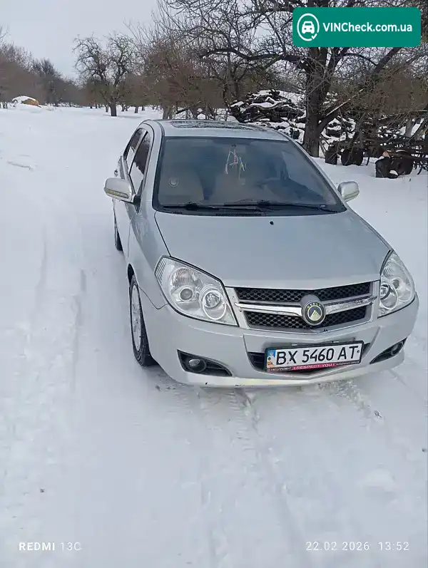 Geely MK 2008, фото з оголошення 2 з 17, VIN LB37634SX8L014630