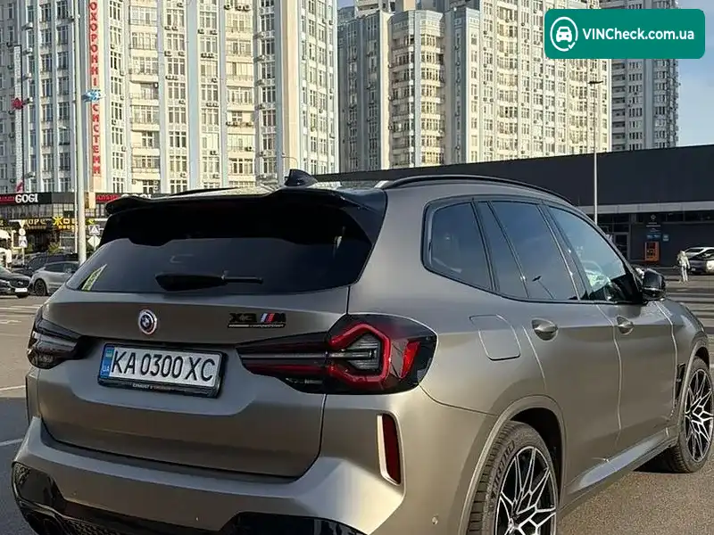 BMW X3 M 2022, фото з оголошення 2 з 19, VIN 5YM13EC01N9N20559